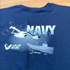V22 Team Osprey Shirt Blue Large